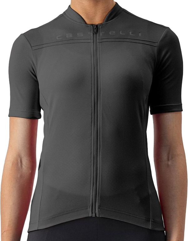 Anima 4 W Jersey   Sort fra Castelli
