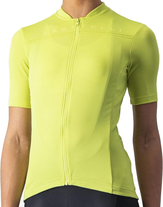 Anima 4 W Jersey   Gul Grøn fra Castelli
