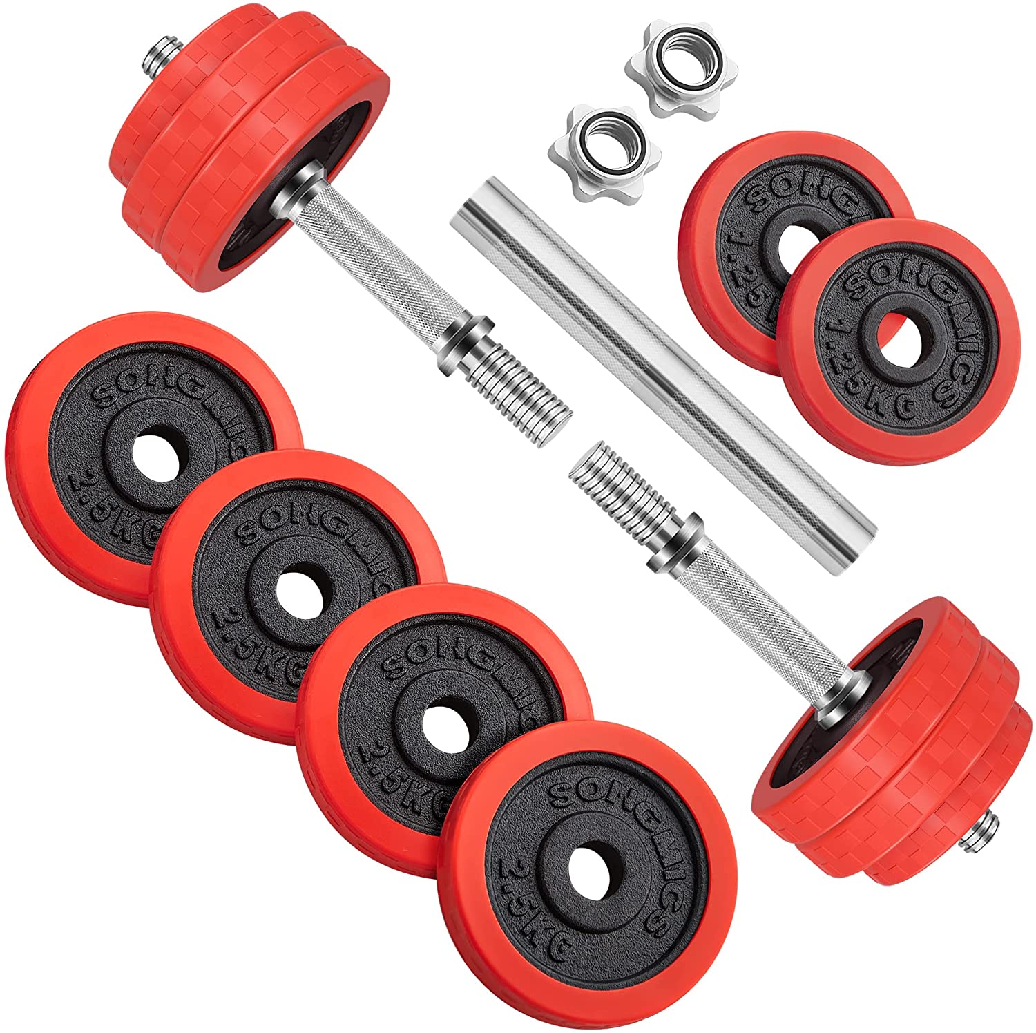 Dumbbell Vægte, Orange fra Songmics