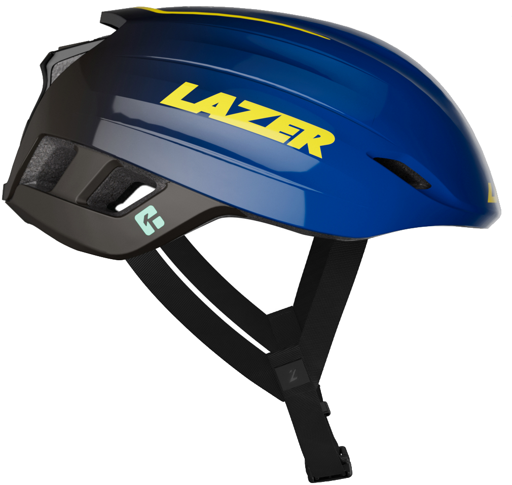 Z1 Kineticore "tour De France" Cykelhjelm   Blå fra Lazer