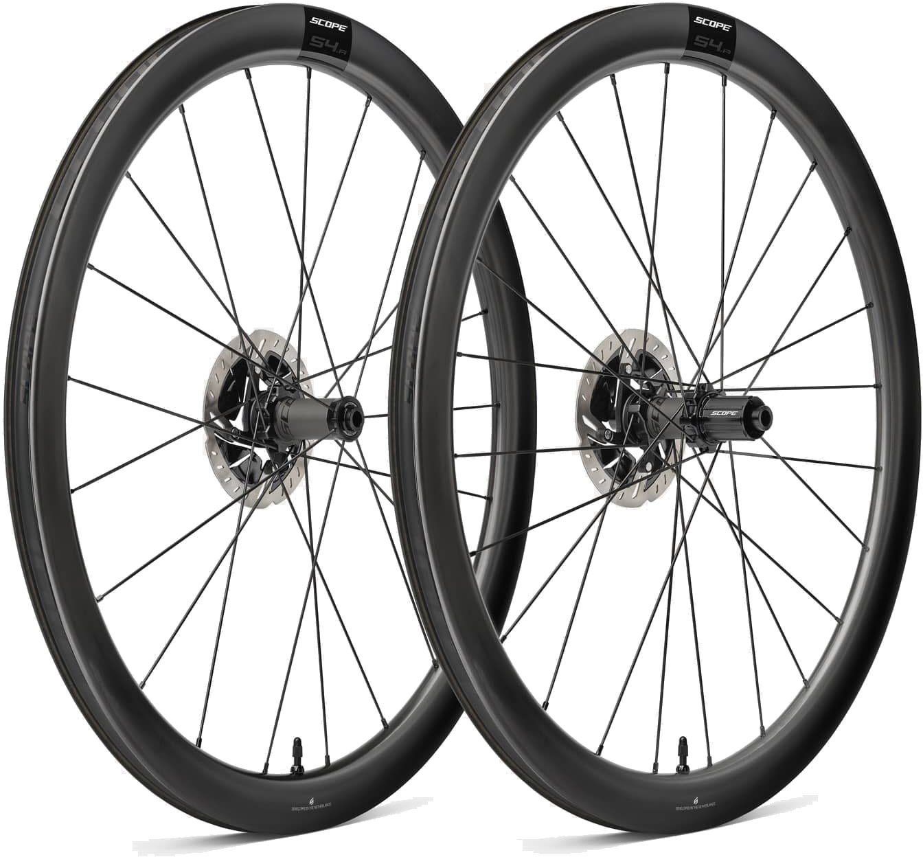 S4. A Disc Shimano Carbon Hjulsæt   Gravel Race fra Scope