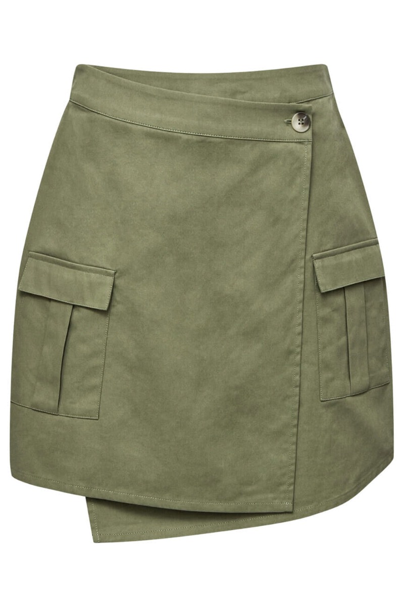 A View   Nederdel   Calle Skirt   Army fra A-view