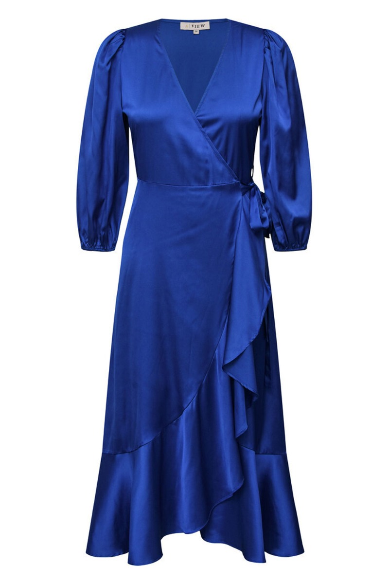 A View   Kjole   Camilja Dress   Blue fra A-view