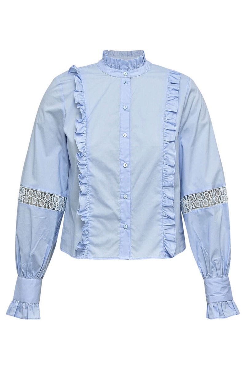 A View   Skjorte   Katerina Shirt   Light Blue fra A-view