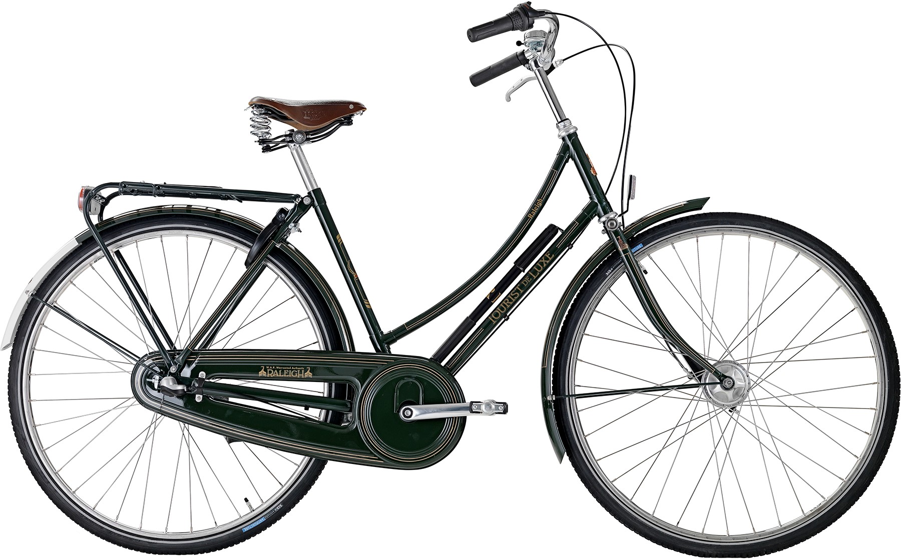 Tourist De Luxe Dame 7g 2023   Grøn fra Raleigh