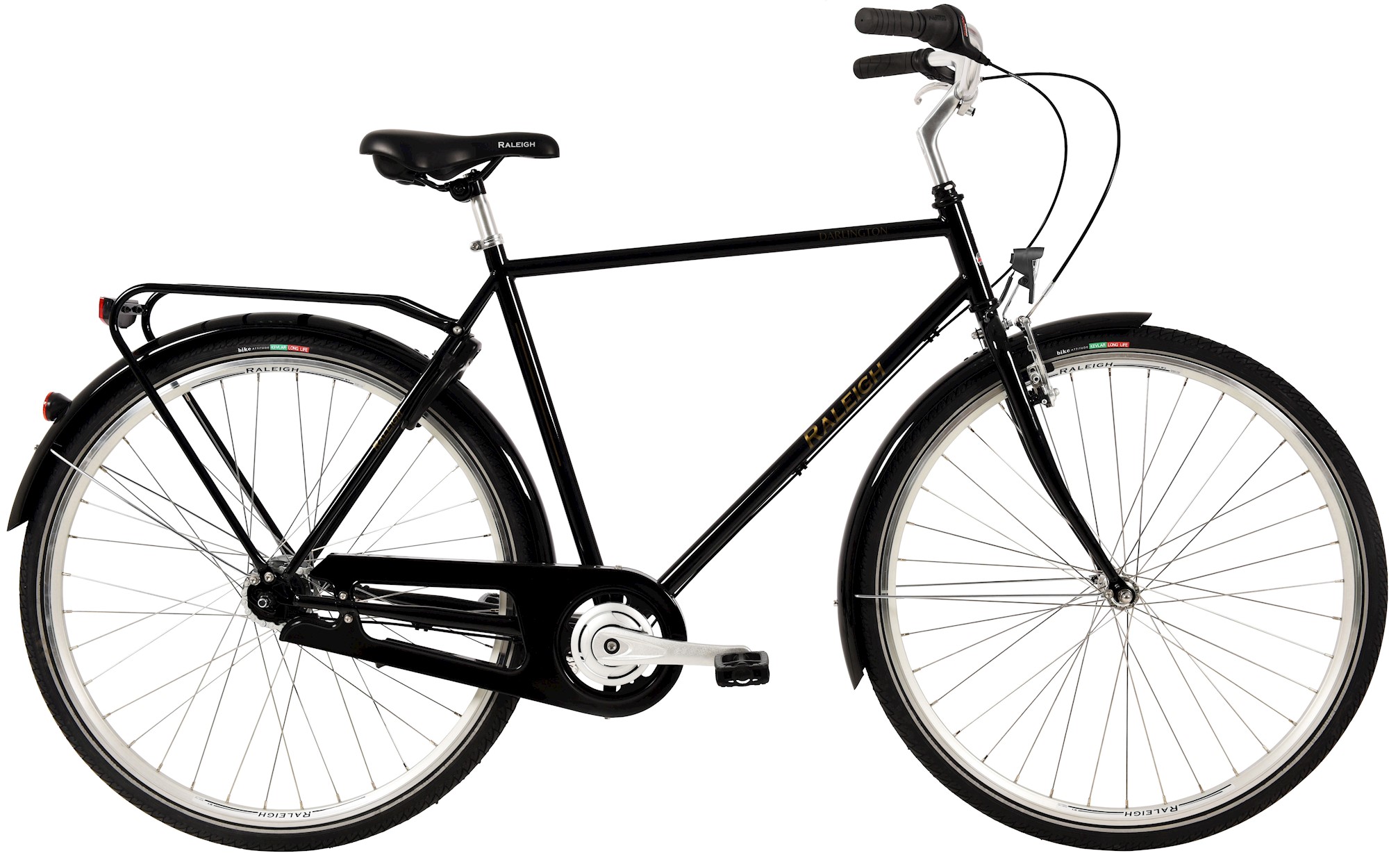 Darlington Herre 7g 2023   Sort fra Raleigh