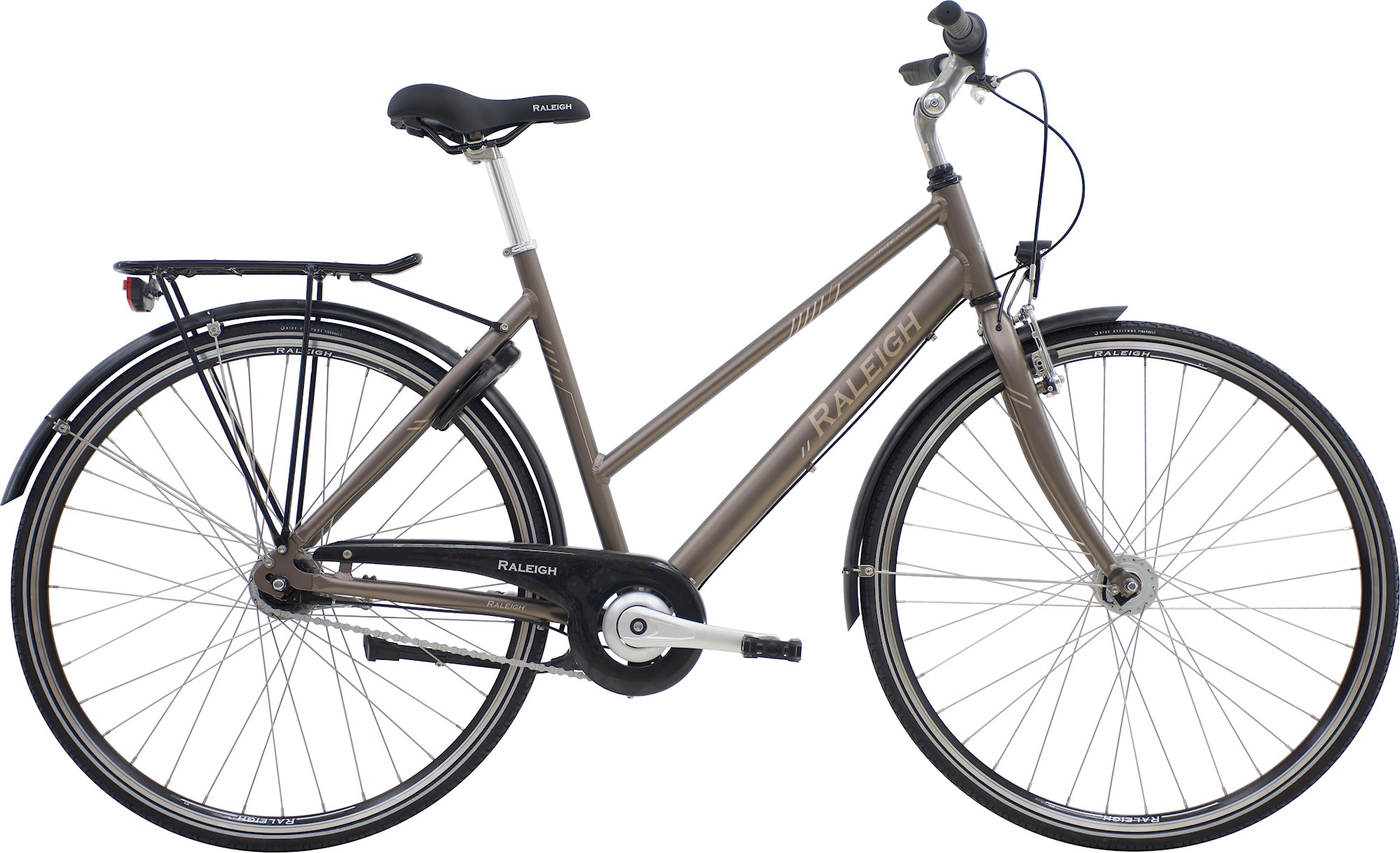 Sprite Alu Dame 7g 2023   Brun fra Raleigh
