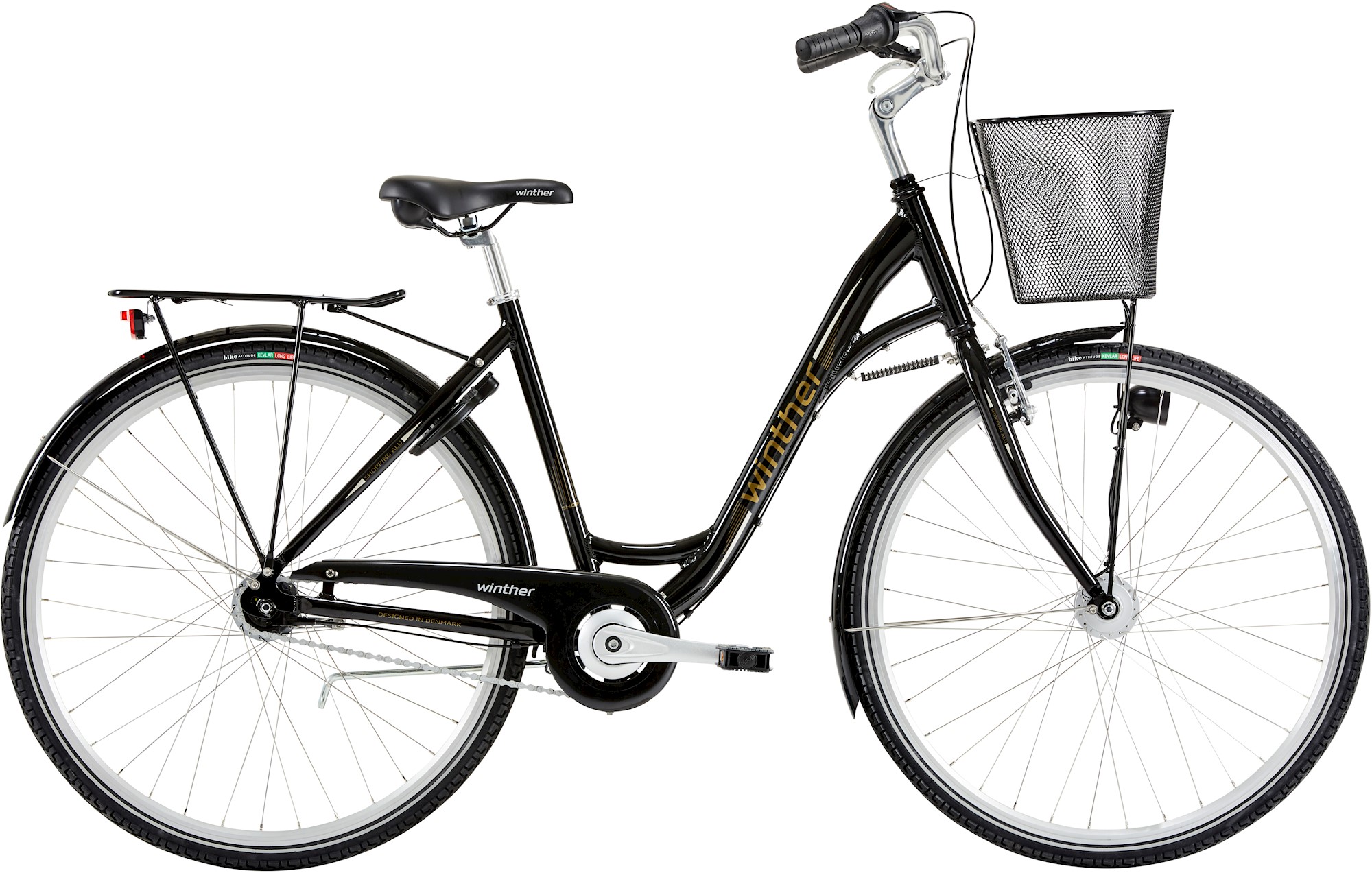 Shopping Alu Dame 3g 2023   Sort fra Winther
