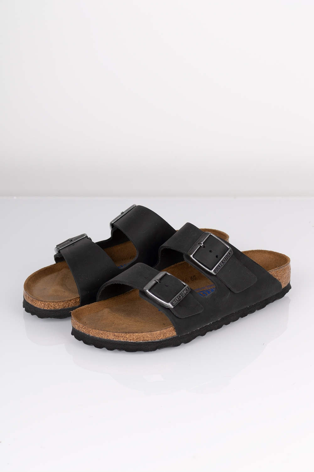Sandal   Arizona Nu Oiled Sfb    Black fra Birkenstock