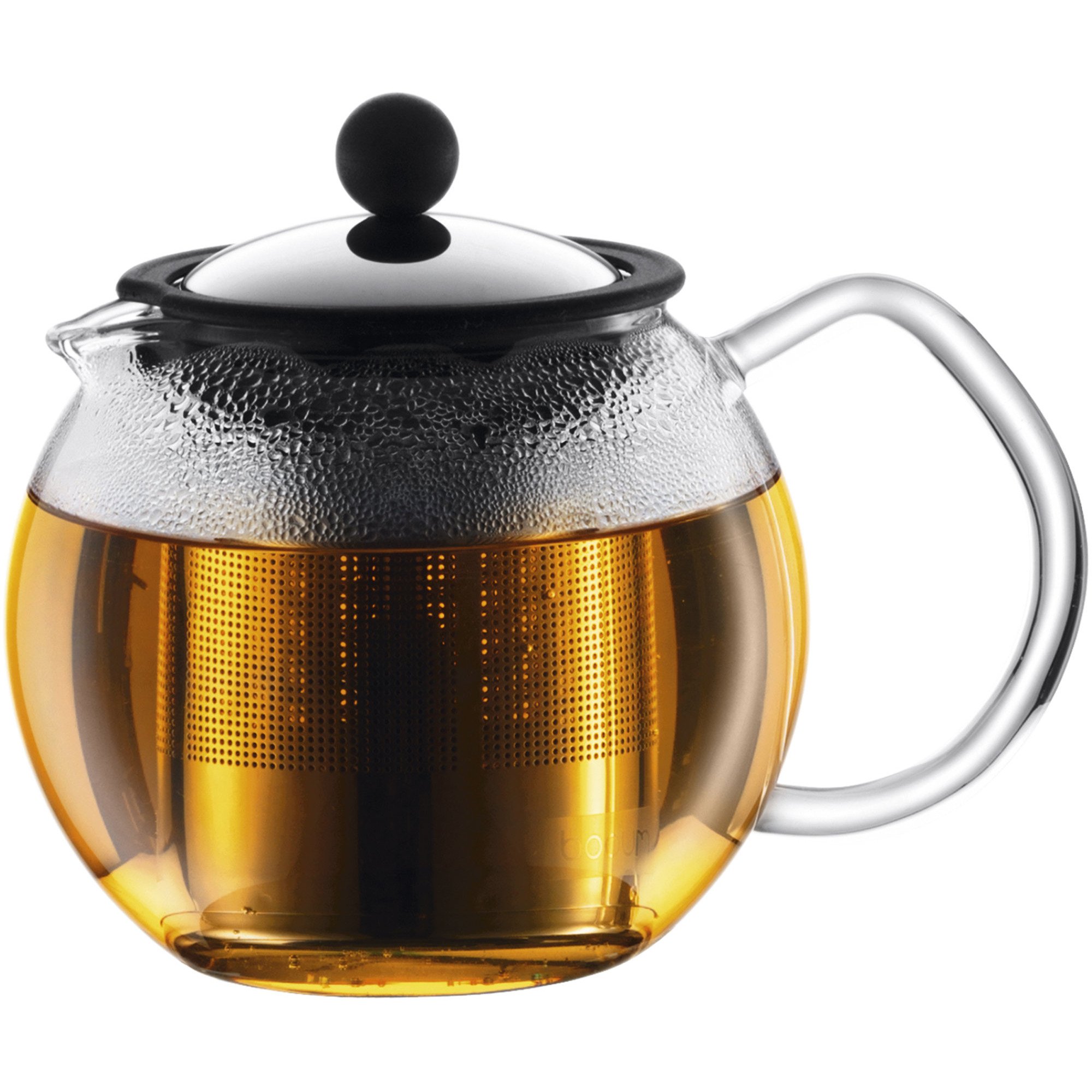 Assam Tekande M. Glashåndtag Og Stålfilter, 0,5 L fra Bodum
