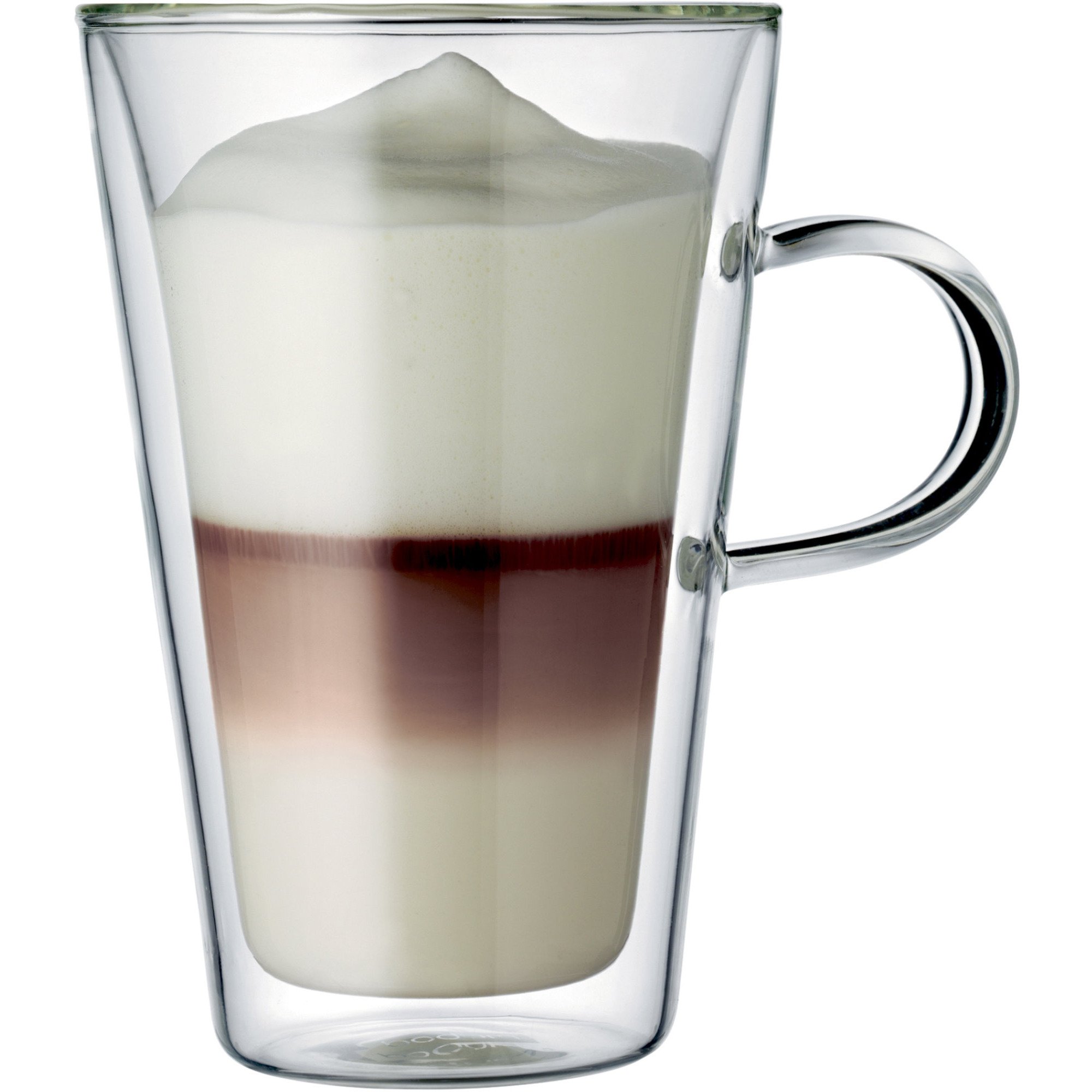 Canteen Dobbeltvægget Glas Med Hank, 2 Stk.   0,4 L fra Bodum