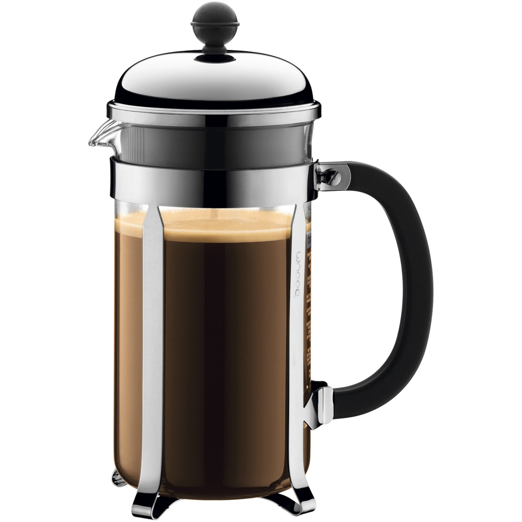 Chambord Kaffebrygger, 8 Kopper 1,0 L   Krom fra Bodum
