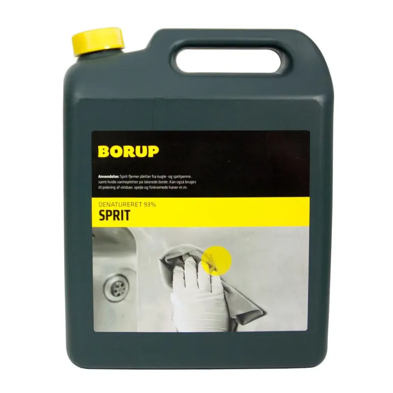 Borup Sprit Denatureret 93% 5lt fra Borup Kemi A/s