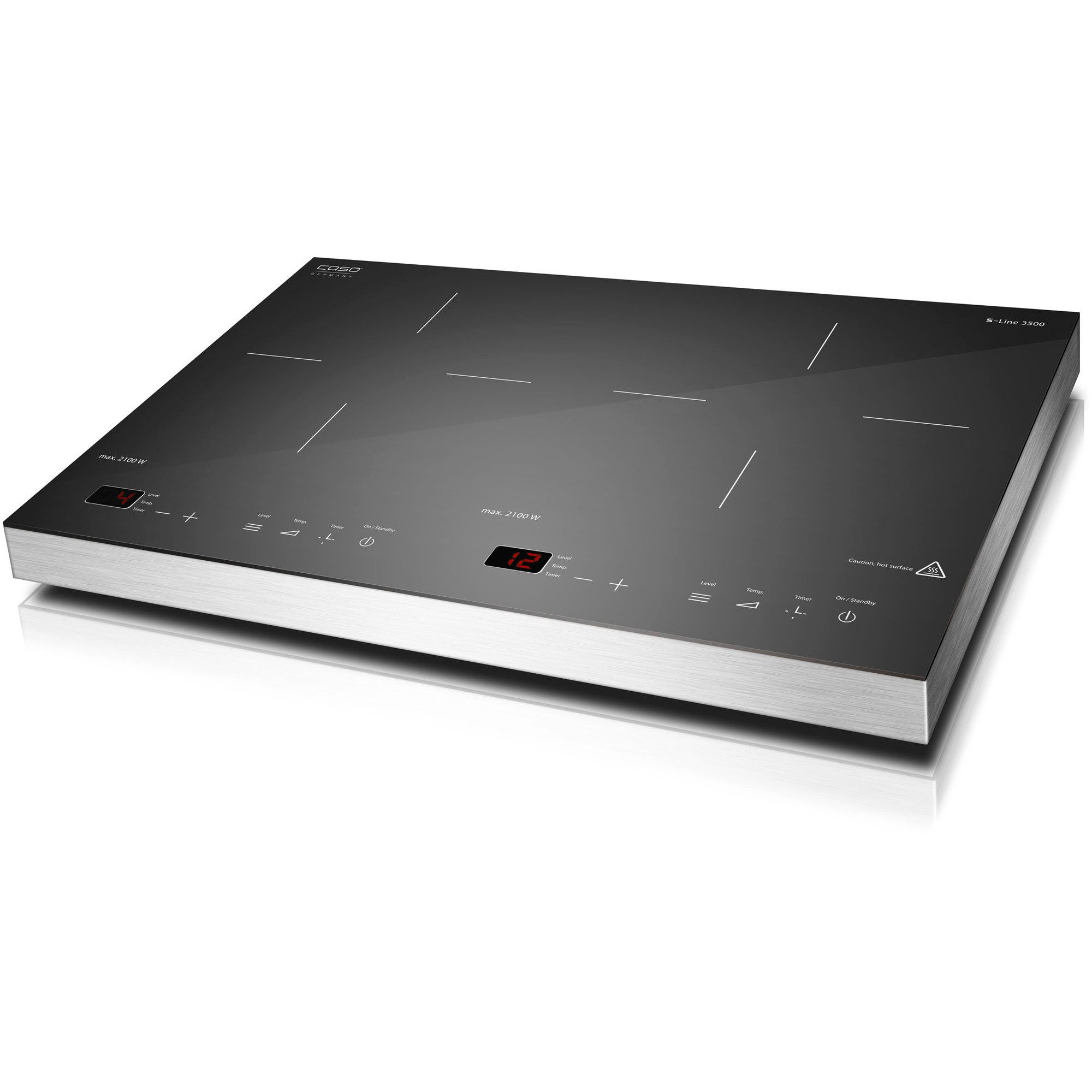 S Line 3500 Dobbelt Induktionsplade fra Caso