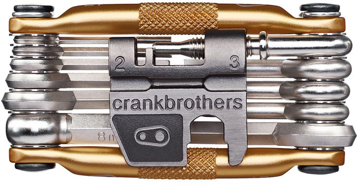 Multi Tool M17   Gold fra Crankbrothers
