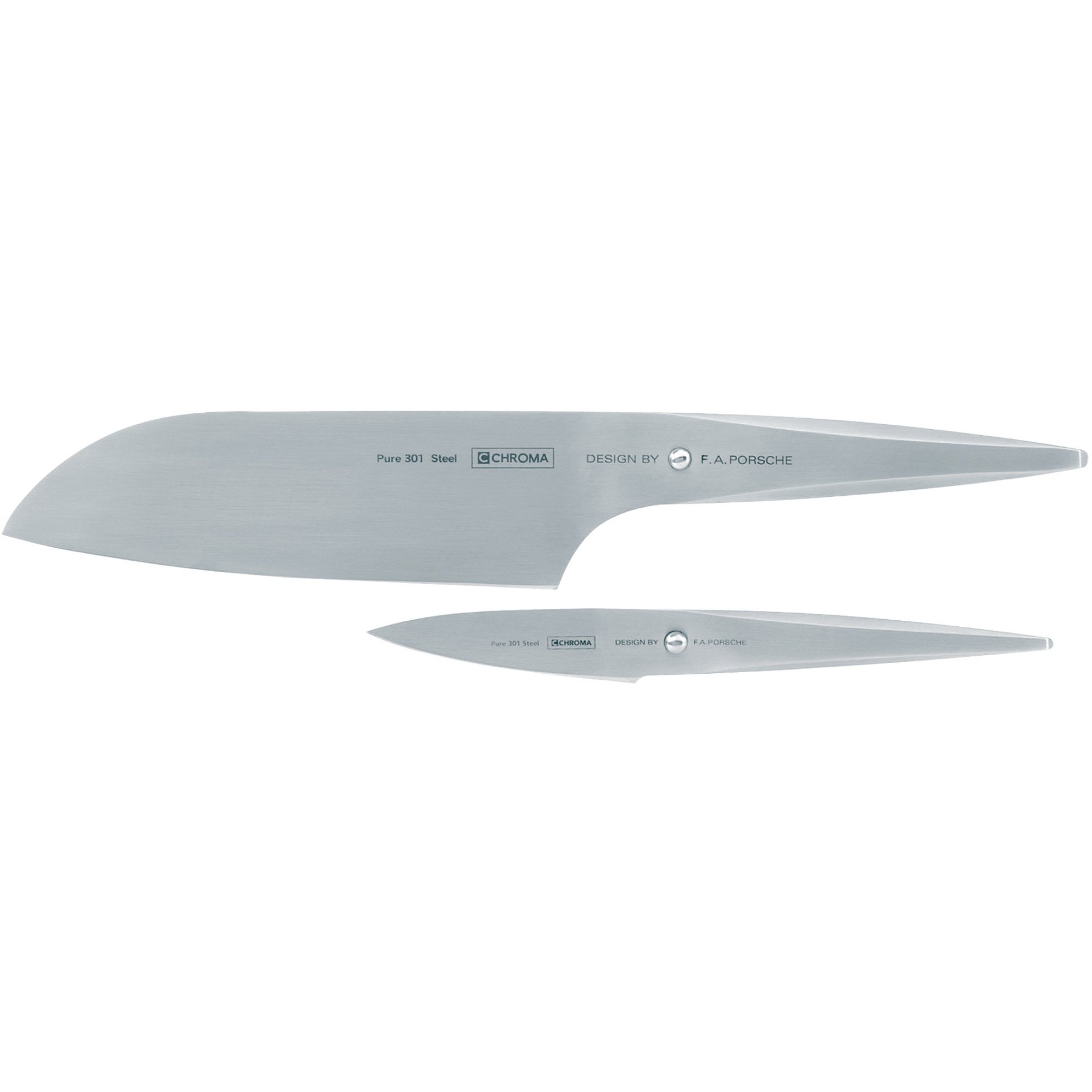 P29 Knivsæt Med 2 Knive Type 301 By F. A. Porsche fra Chroma