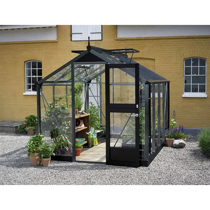 Compact 6,6 Mâ² Antracitgrå M  3 Mm Hærdet Glas fra Juliana