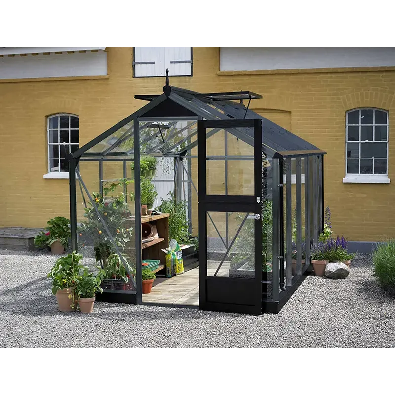 Compact 8,2 Mâ² Antracitgrå M  3 Mm Hærdet Glas fra Juliana