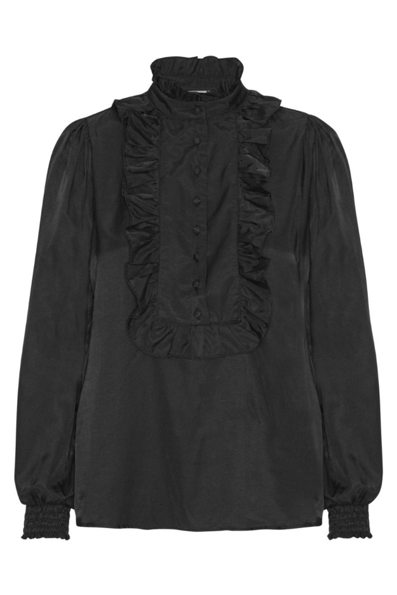 Bluse   Sally Blouse   Black fra Continue
