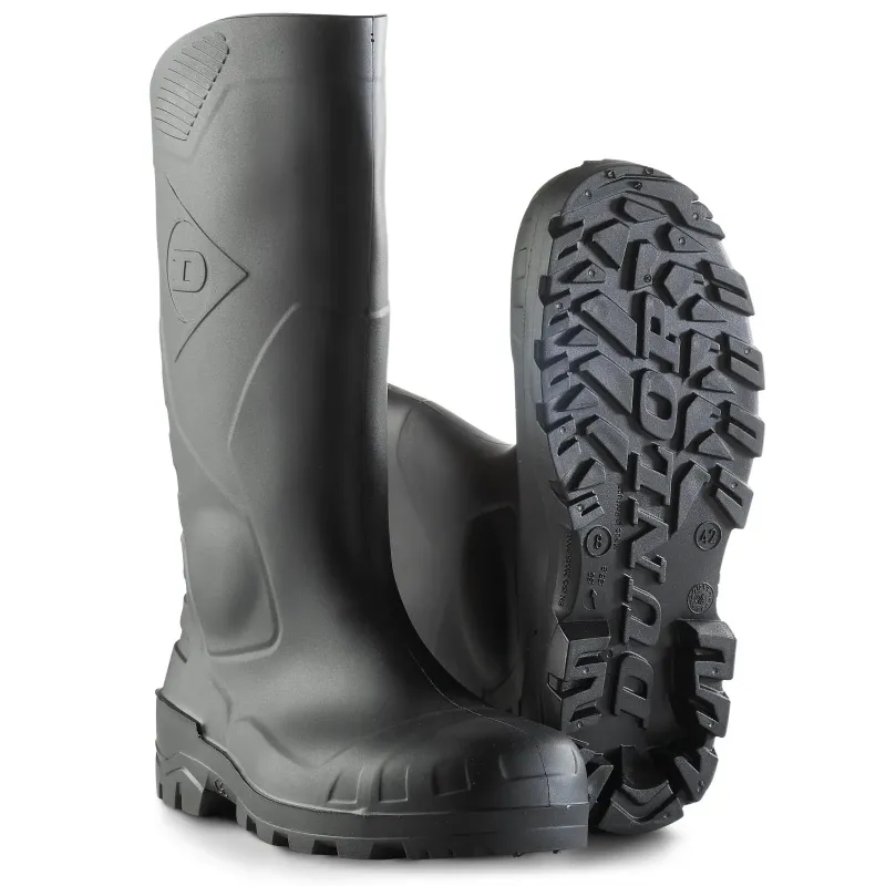 Devon Pvc Gummistøvle S5   Sort fra Dunlop