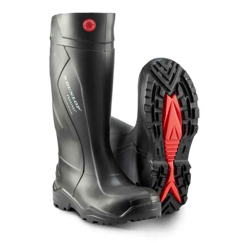 Purofort S5 Ci Gummistøvle   Sort fra Dunlop