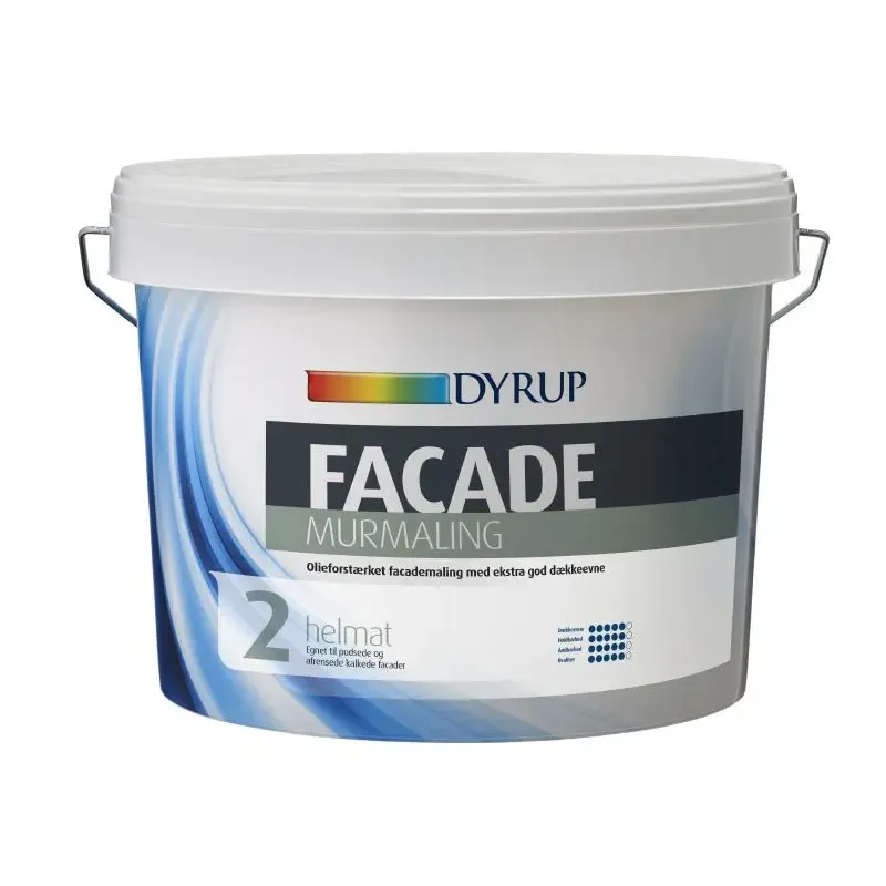 Facade   Murmaling Hvid   9lt fra Dyrup