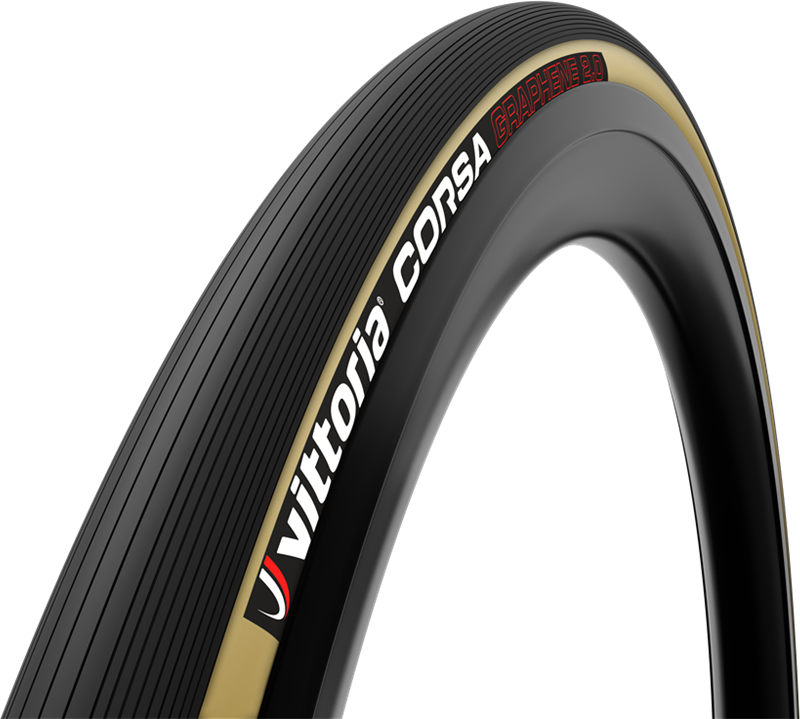 Road Corsa Tubular 700x23 25 28 30   Sort fra Vittoria
