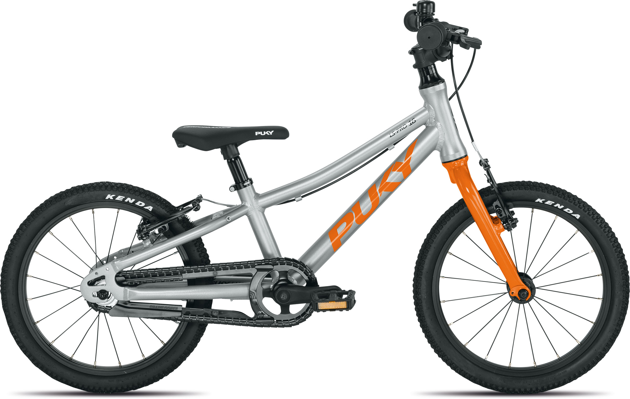 Ls Pro 16 Alu 16"   Sølv Orange fra Puky