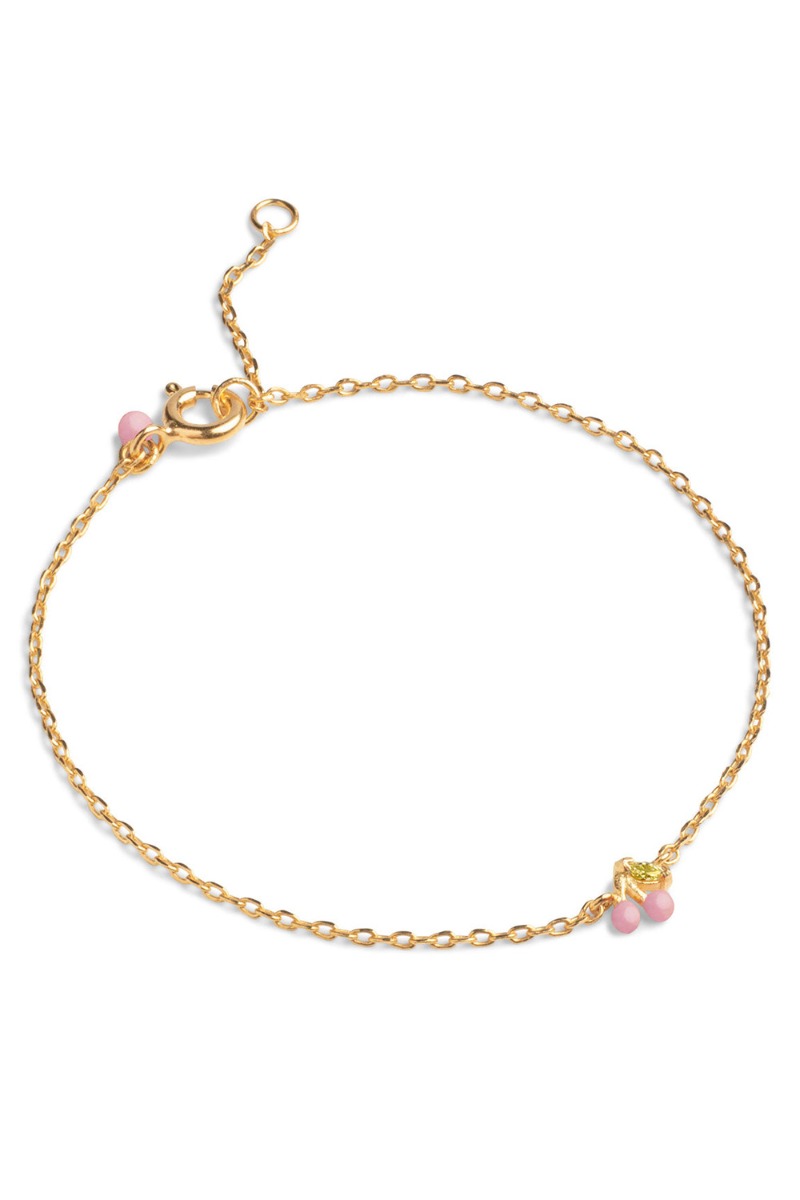 Armbånd   Cherry Bracelet   Light Pink fra Enamel
