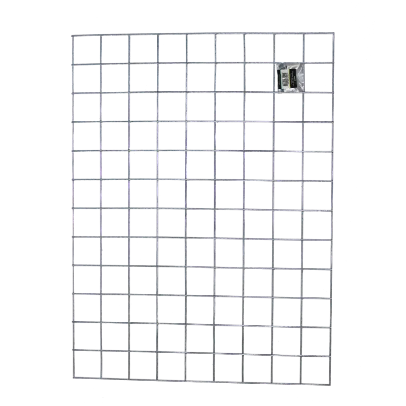 Espalier Rio Net Galvaniseret ø5 Mm 90x180   Maske 10x10 Cm Incl. Beslag T Montering fra Nsh Nordic A/s