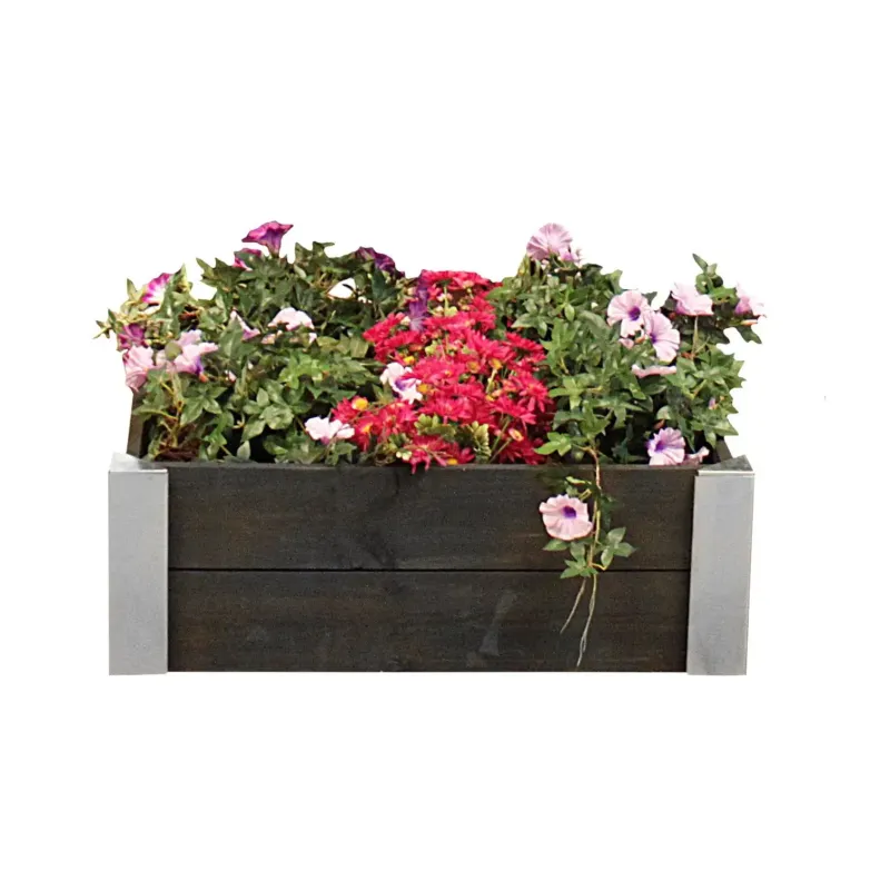 Gardenlife Premium A Højbed 22x66x66cm Sort Grundmalet fra Garden Life