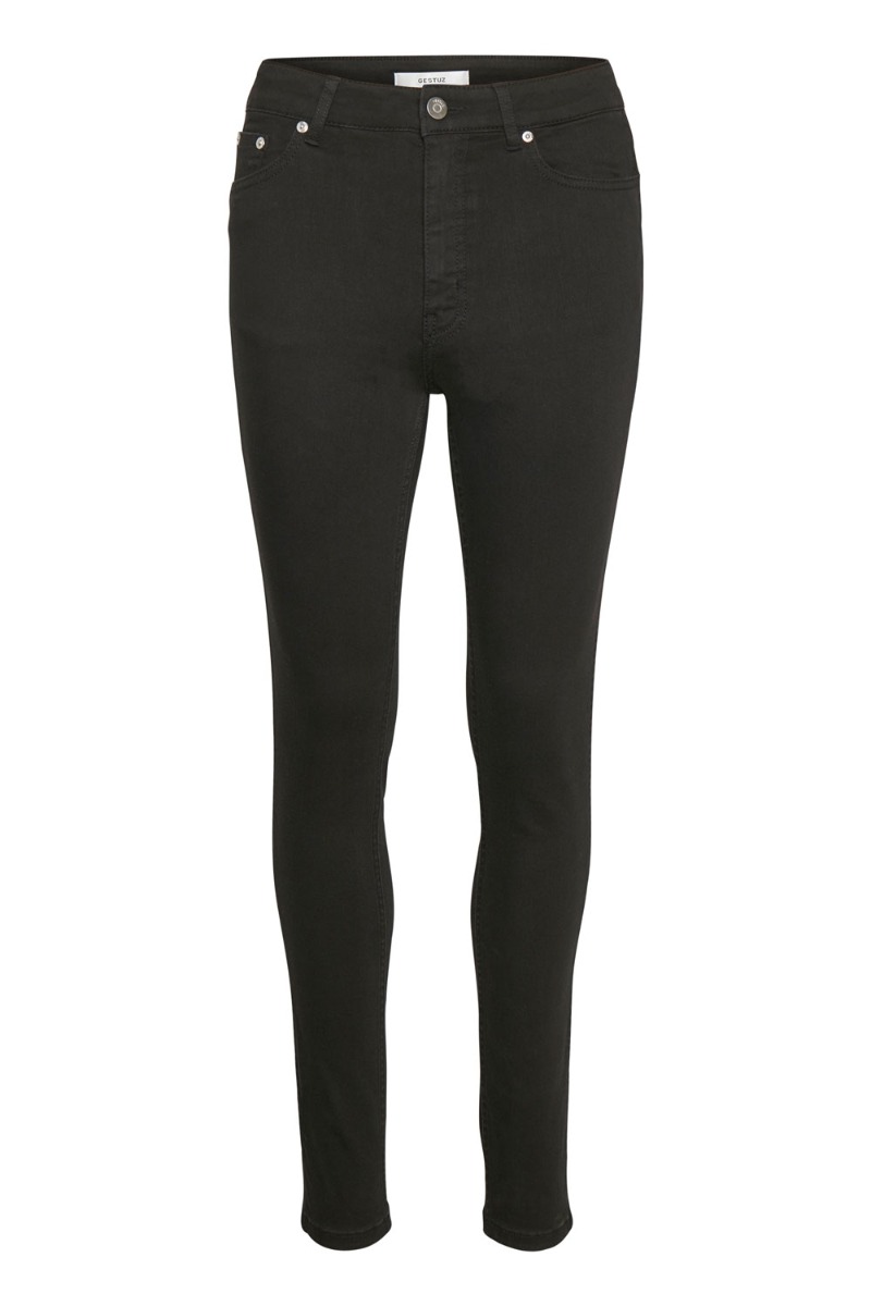 Jeans   Emily Hw Skinny Jeans   Black Black fra Gestuz