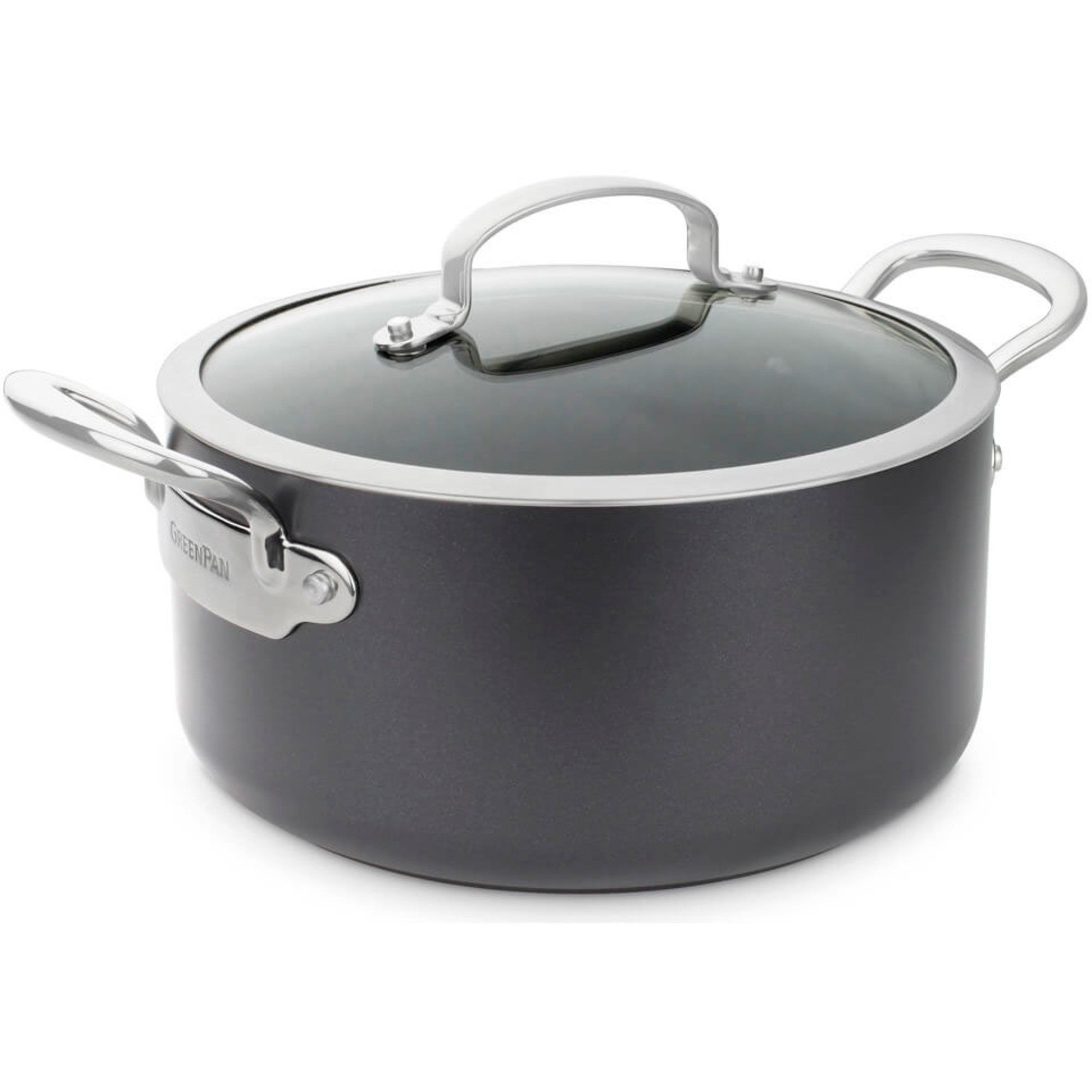 Barcelona Gryde M. Låg 24 Cm. fra Greenpan