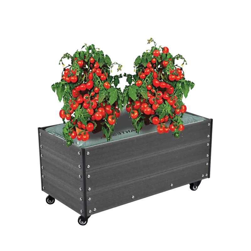 Kapilærskjuler Wpc 36x50x90 Cm Med Hjul fra Hortus