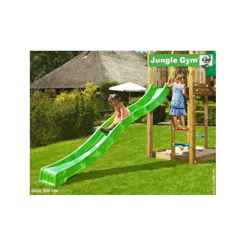 Rutschebane Grøn 2,65 Meter fra Jungle Gym