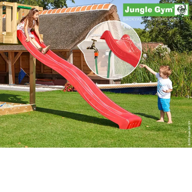 Rutschebane Rød 2,65 Meter fra Jungle Gym