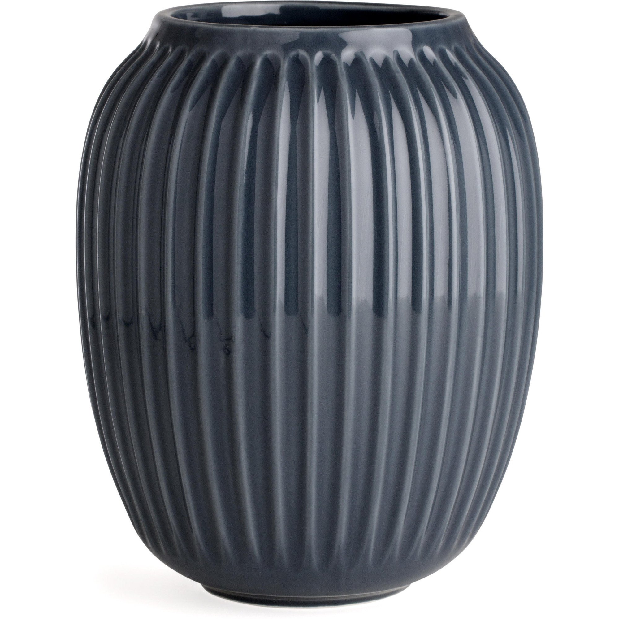 Hammershøi Vase Antracit 20 Cm. fra Kähler