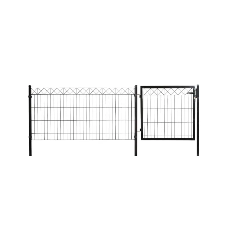 Låge F Panelhegn M Deko "x" Galv. 80 Cm fra Hortus