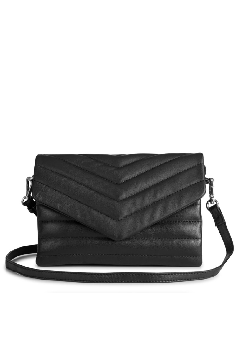Taske   Susana Puffer Crossbody Bag   Black fra Markberg