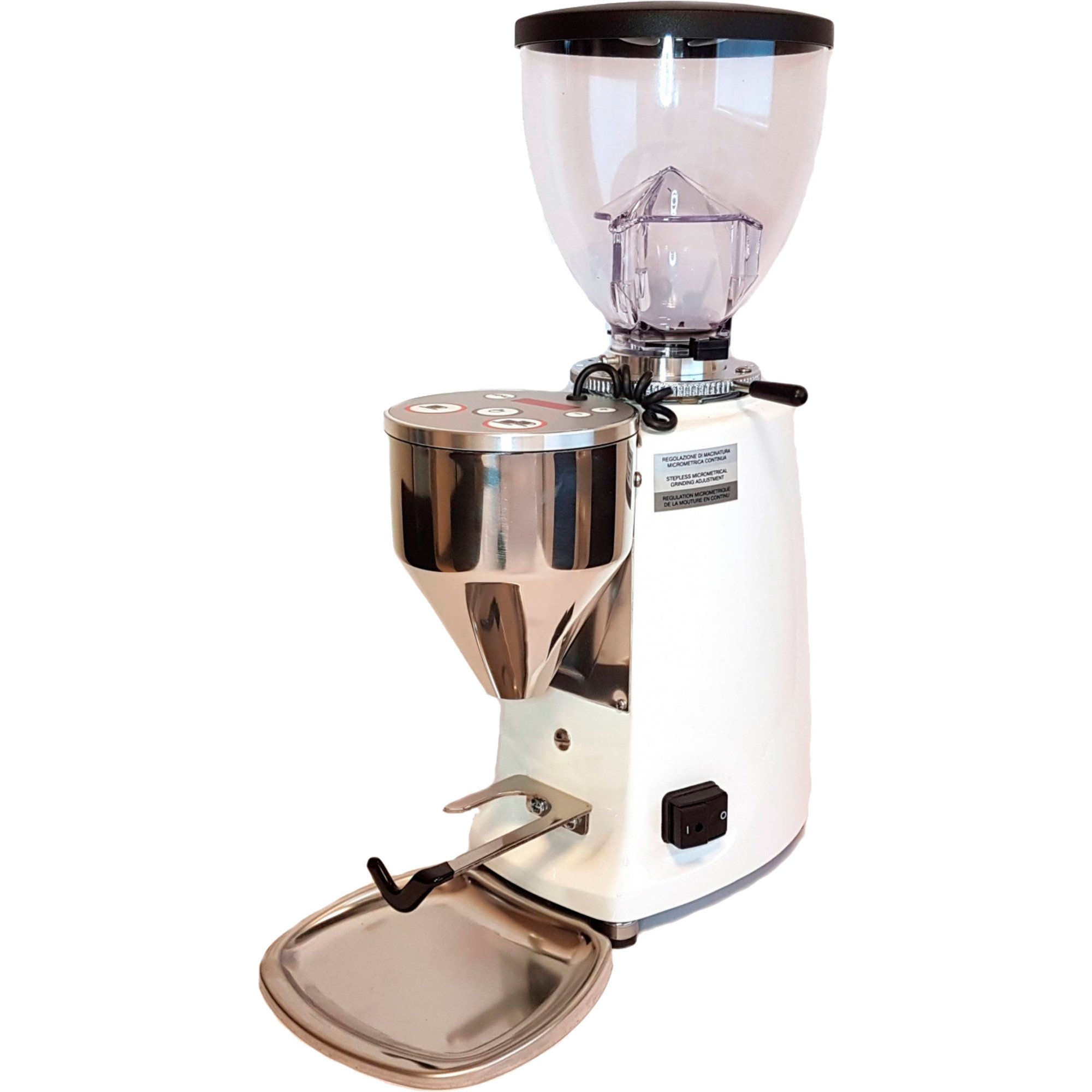 Mini Electronic Kaffekværn, Hvid fra Mazzer