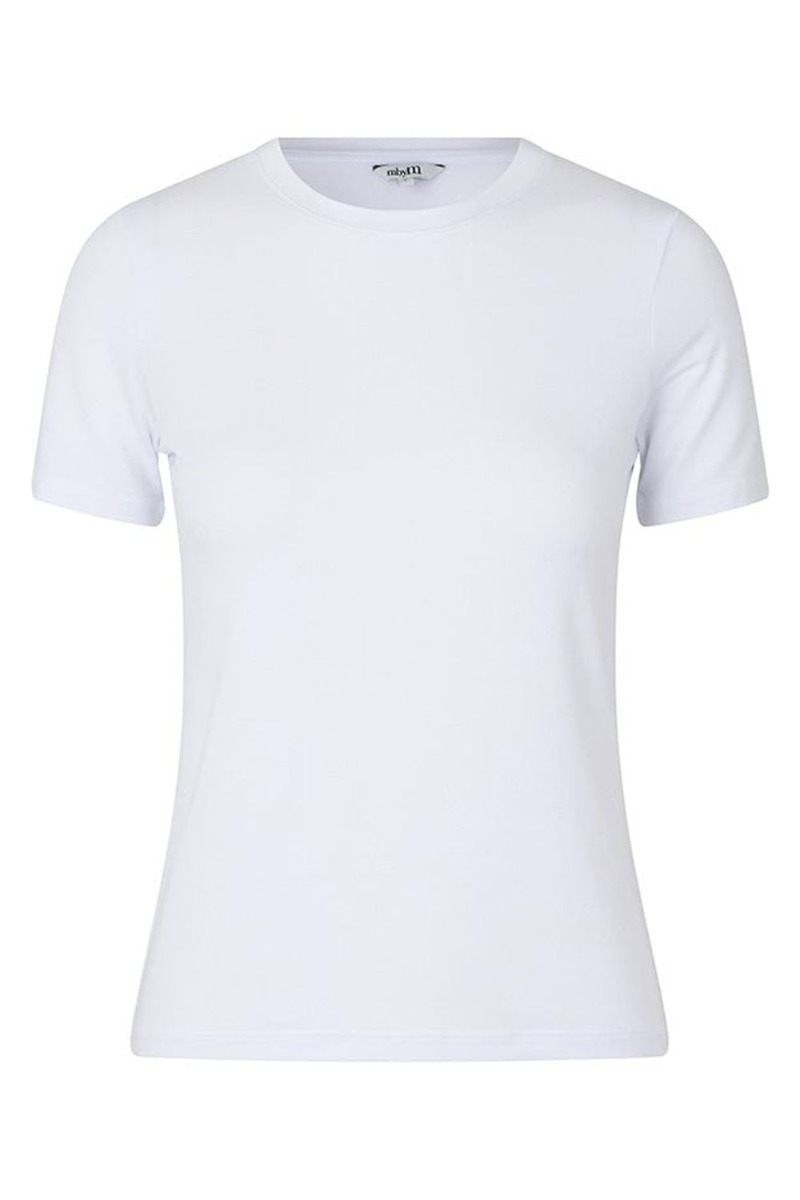 T Shirt   Julie M   Optical White fra Mbym