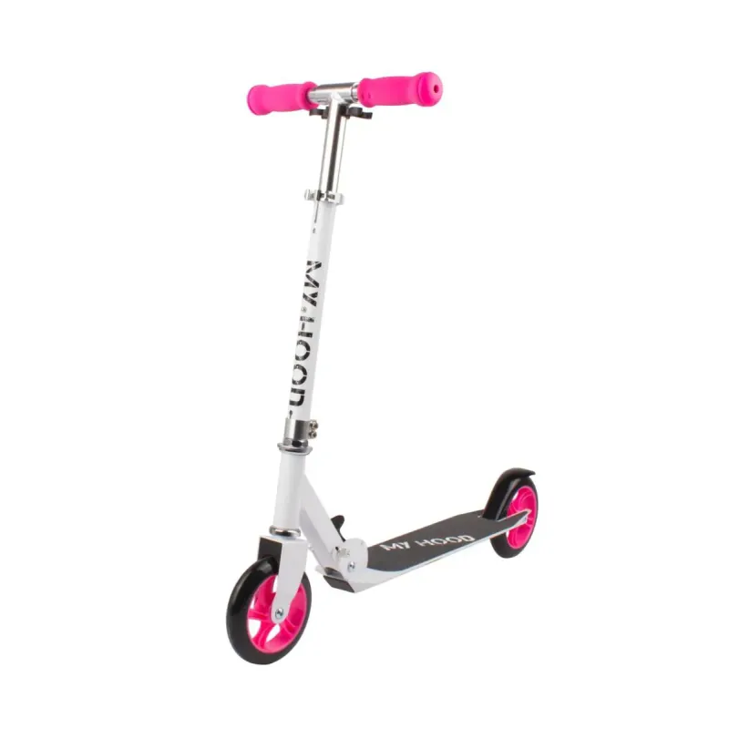 145 Løbehjul   Hvid Pink fra My Hood