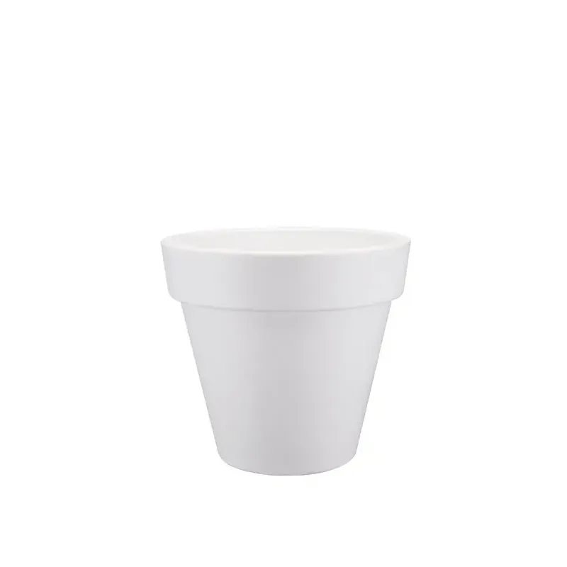 Pure Round Letvægtskrukke, H120cm, White 2 Stk. fra Elho