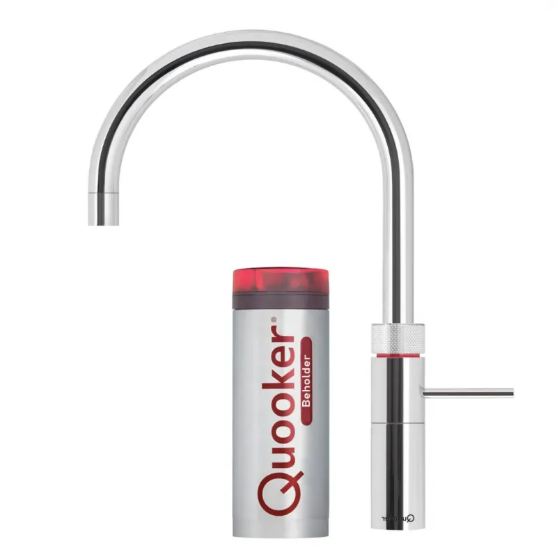 Fusion Round Krom, 3i1 Kogende Vandhane M Pro3 Vaqe fra Quooker