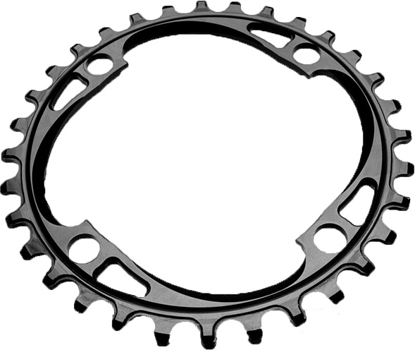 Chainring Singlespeed 26t ø64 Mm   (1x10 11 12)   Sort fra Absoluteblack