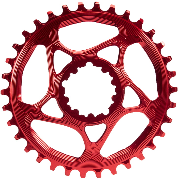 Chainring Direct Mount Singlespeed 30t   Round   Sram   Rød fra Absoluteblack