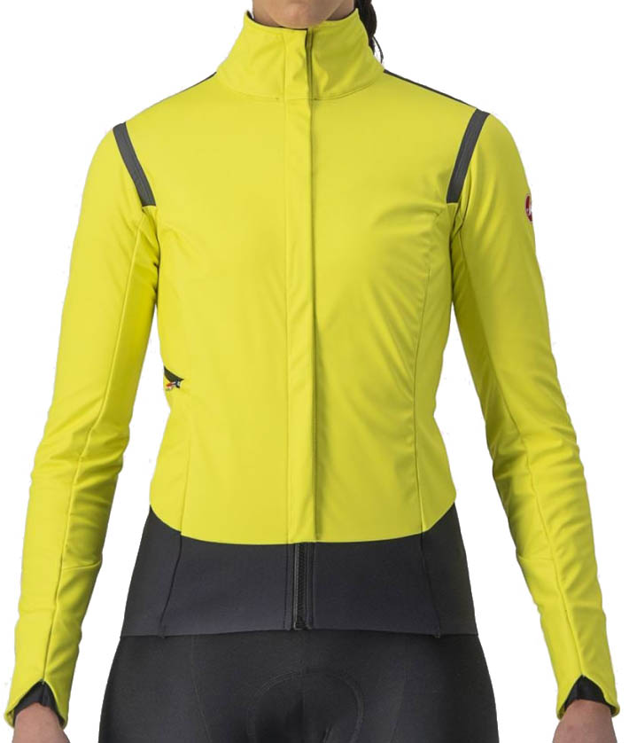 Alpha Ros 2 W Jacket Vinterjakke   Gul fra Castelli