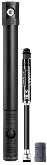 Mini Håndpumpe Klic Hv Gauge And Co2   110psi 7.6bar   Sort fra Crankbrothers