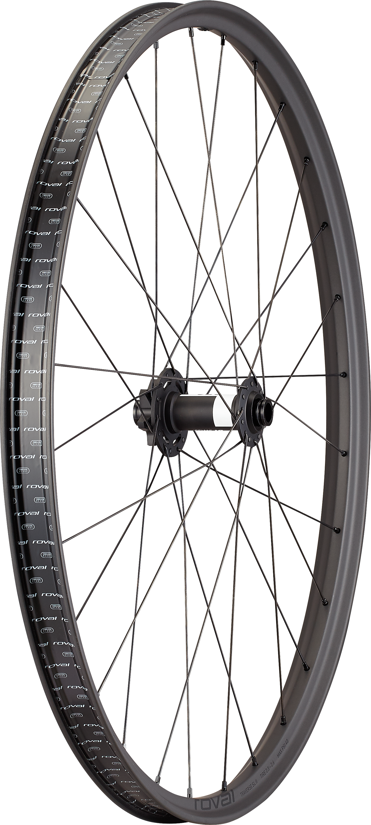 Specialized   Traverse Sl Ii 350 6b 29" Front   Satin Carbon Gloss Black fra Roval