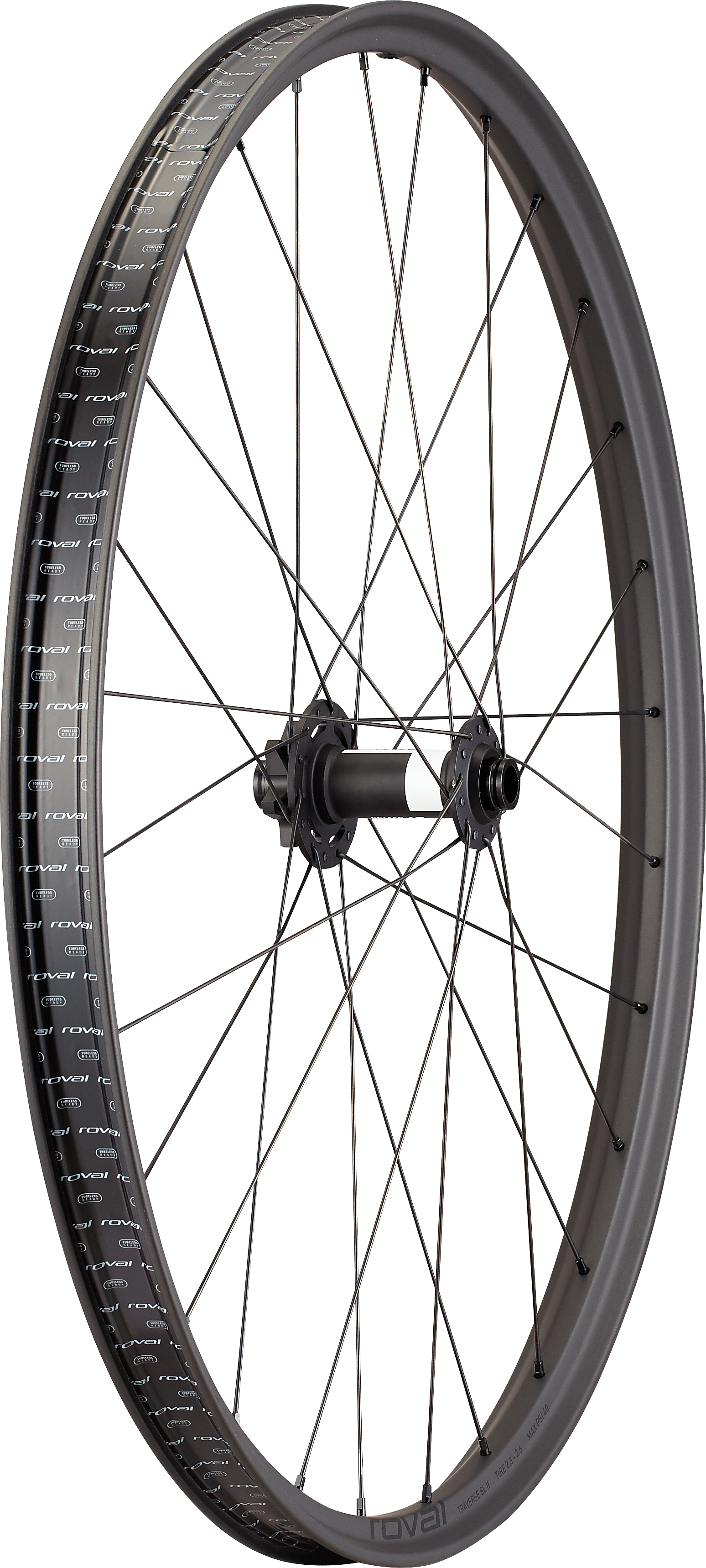 Specialized   Traverse Sl Ii 350 6b 27.5" Front   Satin Carbon Gloss Black fra Roval